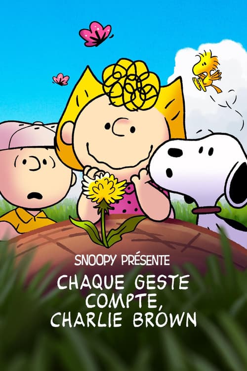 Affiche de Snoopy présente : Chaque geste compte, Charlie Brown