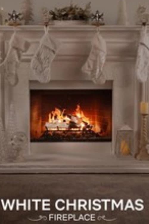 Affiche de White Christmas Fireplace