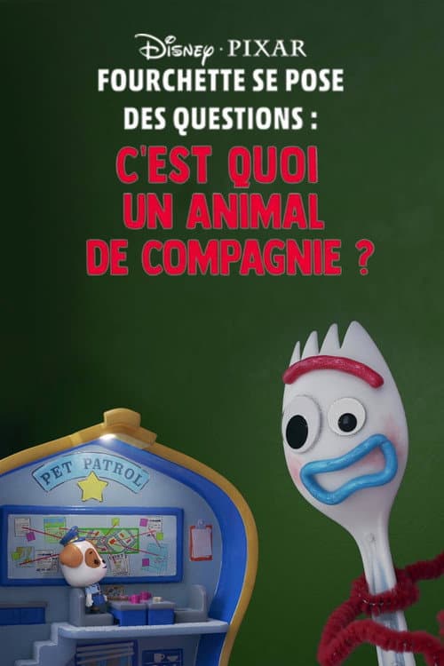 Affiche de Fourchette se pose des questions : c’est quoi un animal de compagnie ?