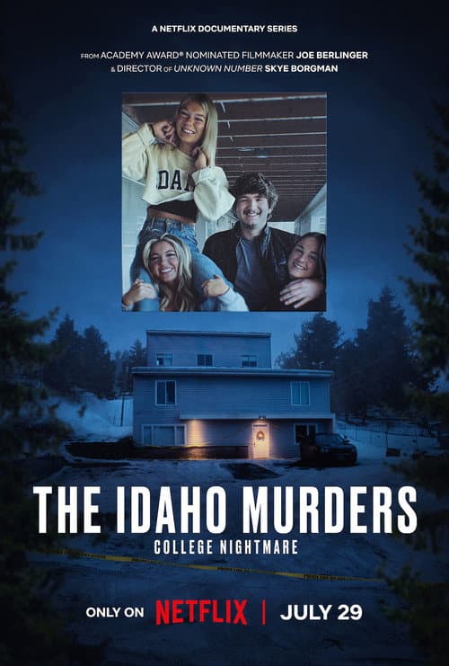 Affiche de Les Meurtres de l'Idaho: Cauchemar sur le Campus