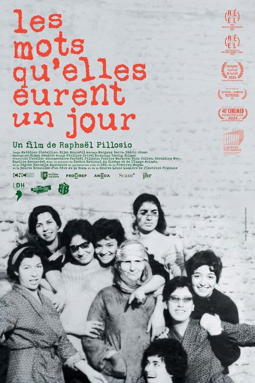 Affiche de Les Mots qu'elles eurent un jour